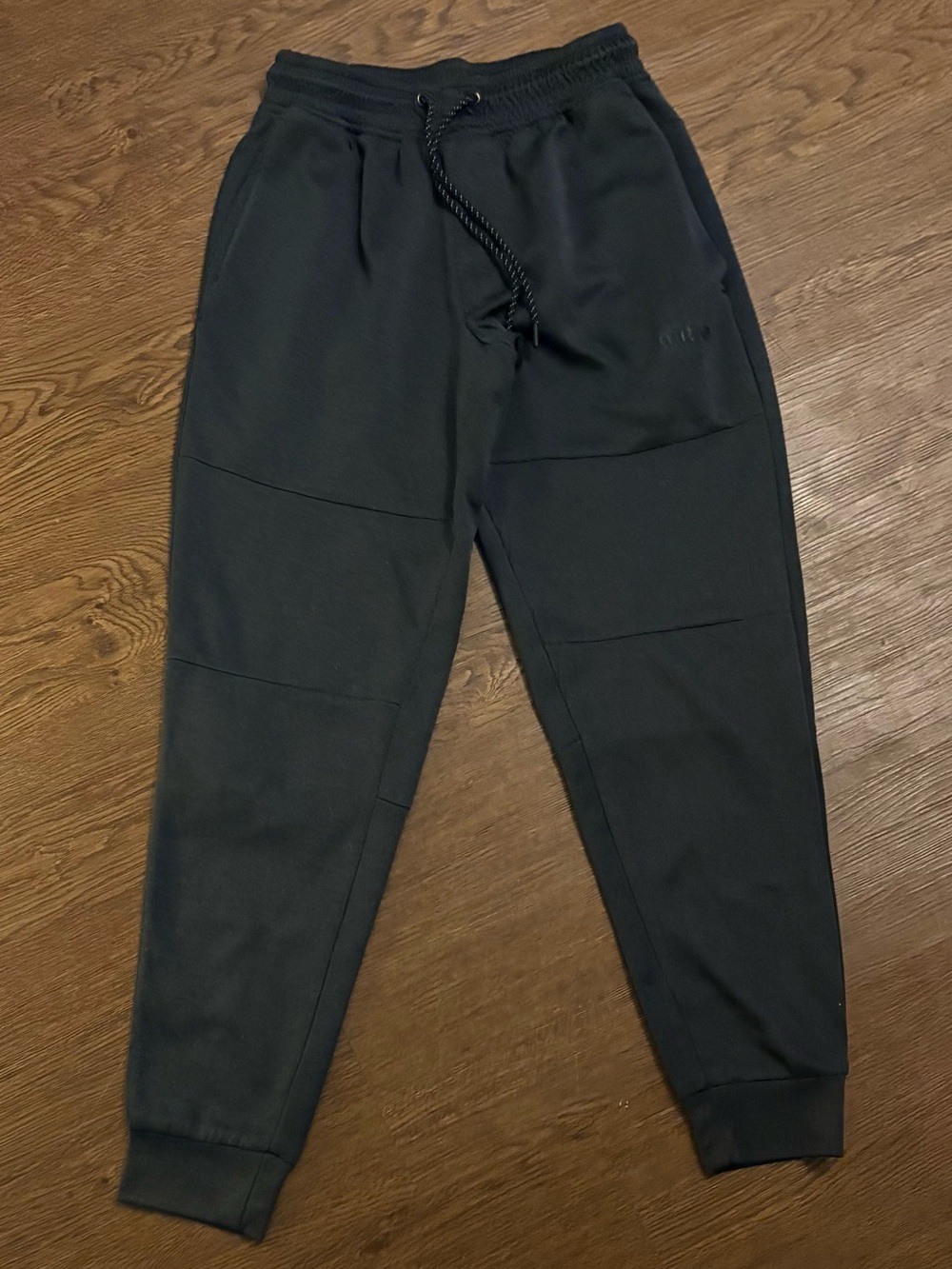 Mitre Men's Athletic Tech Jogger Pants Black Soccer Training Size Small S